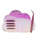 Acrylic Eyelash Extension Storage Pallet with Suction Pads