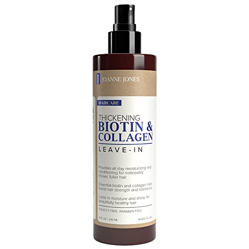 Joanne Jones Biotin & Collagen Leave-In Conditioner - 8oz
