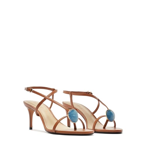 SCHUTZ Azure Mid Embellished Heeled Sandal