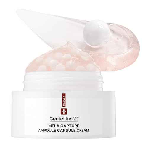 CENTELLIAN 24 Madeca Mela Capture Ampoule Capsule Cream (Brightening Cream, 1.85 fl oz / 55ml) ? Anti-Aging Face Moisturizer with Peptides & Centella Asiatica, Hydrating Korean Skincare