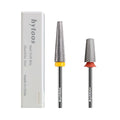 5 in 1 Nail Drill Bits, Fine Safety Tapered Carbide Drill Bits for Nails, 3/32 Electric Manicure Drills Accessories Removal Gel, 2Pcs