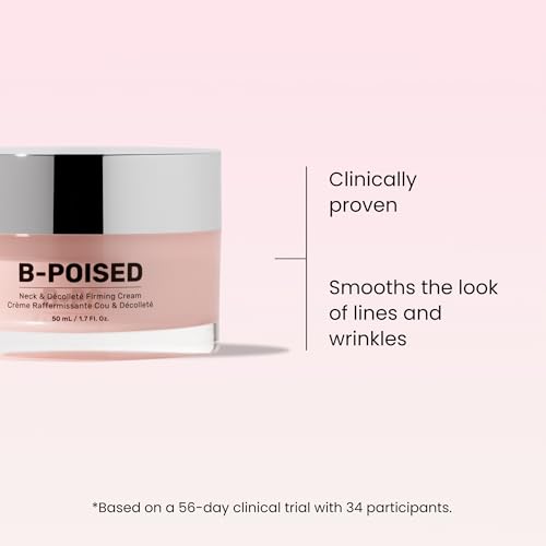 MA?LYS B-POISED Neck Firming Cream - Neck & D?collet? Firming, Tightening, and Anti-Aging Cream for Wrinkles with Brazilian Peppertree, Linoleic Acid, and Kangaroo Flower (1.7 Fl Oz)