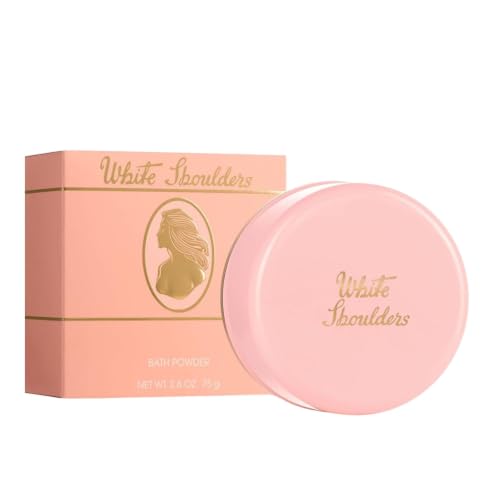 White Shoulders Bath Powder for Women 2.6 Oz