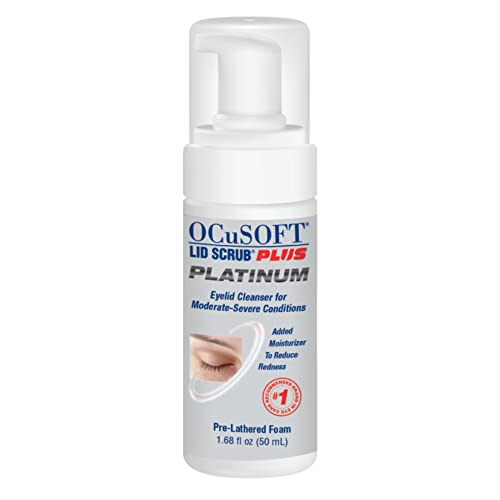 OCuSOFT Lid Scrub PLUS Platinum Extra Strength Eyelid Cleanser