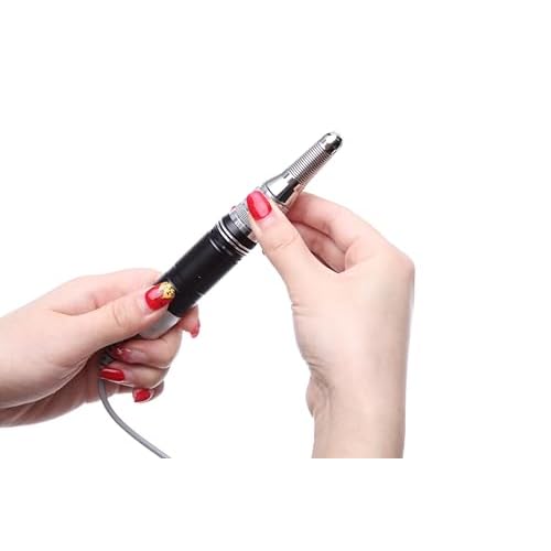 Delanie Handpiece for Delanie Professional Nail Drill Electric Nail File, 35000 RPM Replacement Hand Piece, White