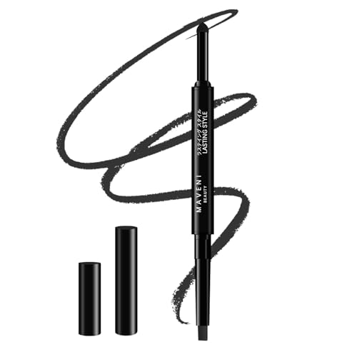 Maksure 2-in-1 Waterproof Eyebrow Pencil & Powder for Natural & Defined Brows