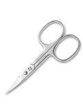 Nail Scissors Curved Micro Serrated Stainless Steel - Heavy 7-1mm Blade
