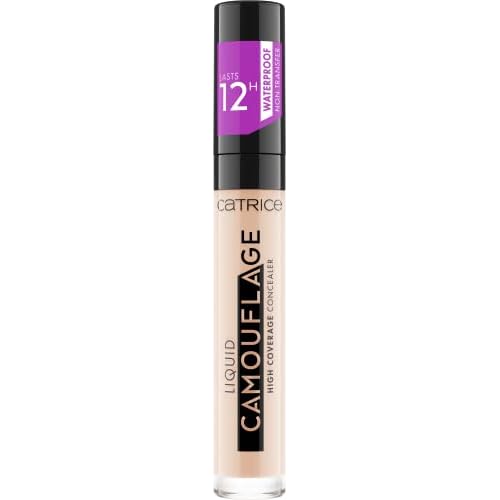 Catrice | Liquid Camouflage High Coverage Concealer | Ultra Long Lasting Concealer | Oil & Paraben Free | Cruelty Free (005 | Light Natural)