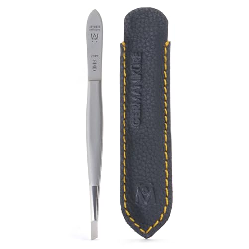 GERmanikure Slanted Tweezers Precision German Made Solingen