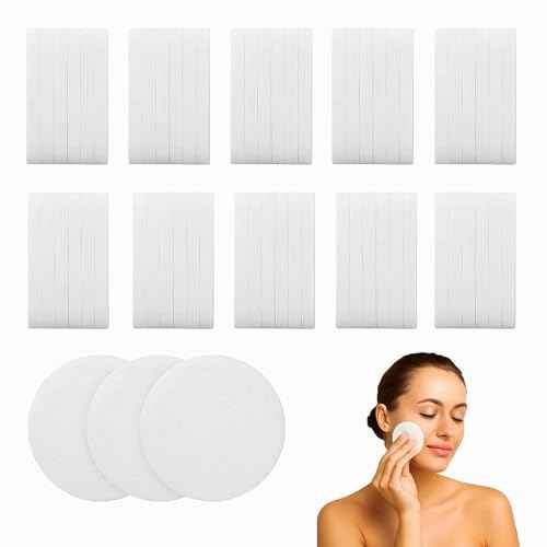 120 PCS-Compressed Facial Sponges,100% Natural Cellulose Face Sponge, Professional Cosmetic Spa Sponges for Daily Facial Cleansing,Exfoliating,Makeup Removal,Travel Skincare Essentials (White)