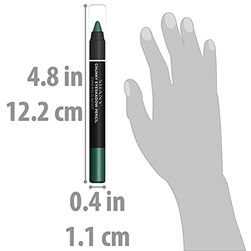 SHANY Chunky Eyeshadow Pencil - Emerald Night with Vitamin E