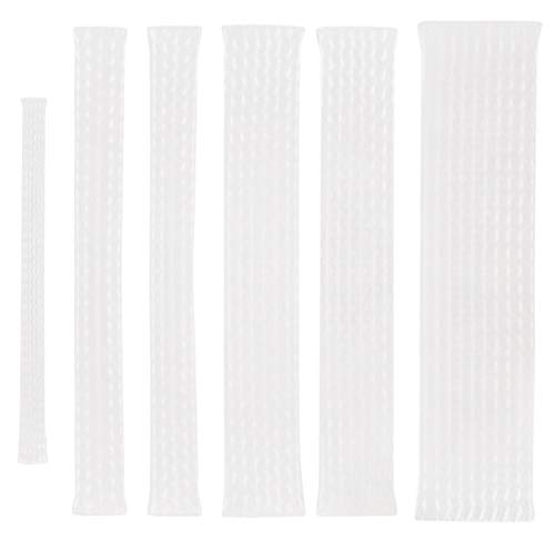 Variety Pack Clear ? Protect and Shape Your Makeup Brushes, 6-Pack (Large, Medium, Small, X-Small) ? Eco-Friendly, Made in USA