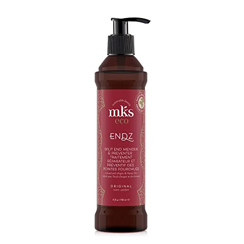 MKS eco, Original Scent - Split End Mender & Preventer - Moroccan Argan Oil, Hemp Seed Oil - Vegan & Cruelty Free