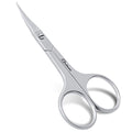 Stelone Stainless Steel Curved Cuticle & Eyebrow Precision Scissors