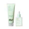 Divi Heat-Free Hair Care Duo - Scalp Serum & Air Dry Cream for Frizz Control