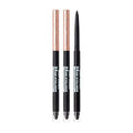 Ruby Kisses Waterproof Eyeliner Pencil Set - Long-Lasting, Smudgeproof, 24HR Matte Black, 3 Pack