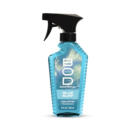 BOD Man Blue Surf Body Spray, 8 fl oz