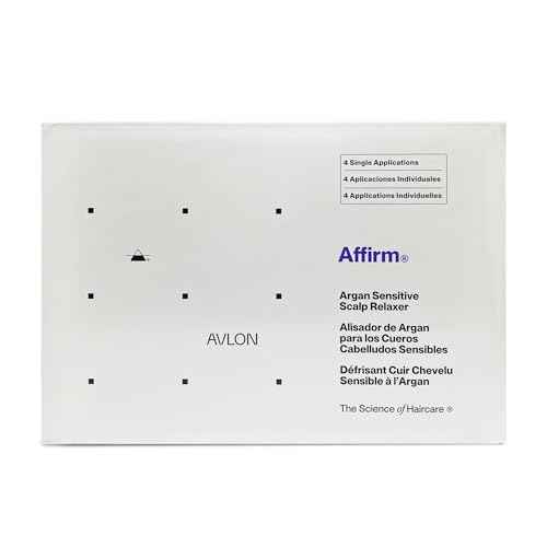 Argan Sensitive Scalp Relaxer - Alisador de Argan - 4 Single Applications