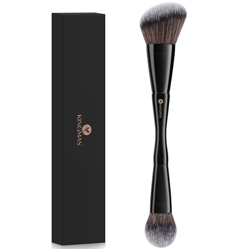KINGMAS Dual-Ended Foundation & Contour Makeup Brush