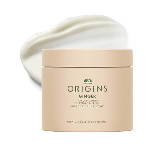 Origins Ginger Souffle Whipped Body Cream | Body Butter For Dry Skin | With Ginger