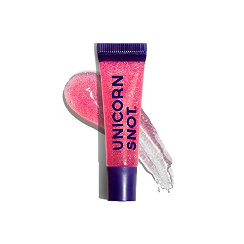 Unicorn Snot Holographic Glitter Lip Gloss – High-Shine Sparkle