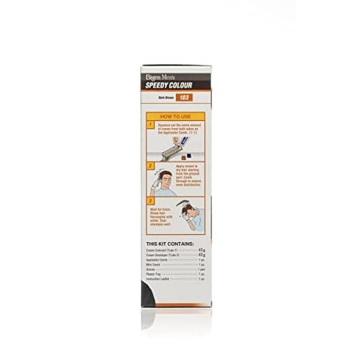 Bigen Men's Speedy Permanent Hair Colour Dark Brown