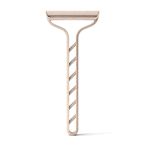 Bevel Essentials Disposable Safety Razors for Men, Double Edge Stainless Steel Blade Helps Prevent Nicks and Razor Bumps, Travel Essentials, 5 Count