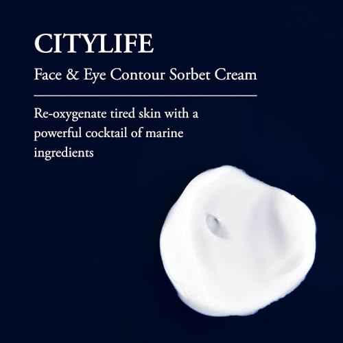 PHYTOMER Citylife Face and Eye Contour Cream | Soothing Facial Cream Protects and Repairs Dull Skin | Hydrating and Lifting for Tired Skin | 50ml