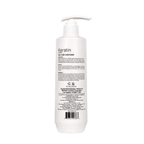 Luxliss Keratin Shampoo & Conditioner Set, Anti-Frizz, 16 Fl Oz