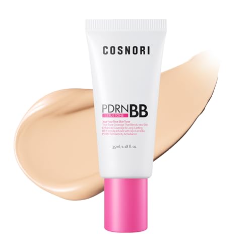 COSNORI True Tone BB Cream 21 - Light Beige Shade, 1.18 Fl Oz