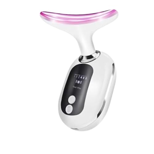 Portable Face Massager with 3 Light Modes?Red for Lifting & Firming, Blue for Skin Vitality, Purple for Smoothing Lines?450mAh Rechargeable Battery,USB Charging?Compact Anti Aging Device