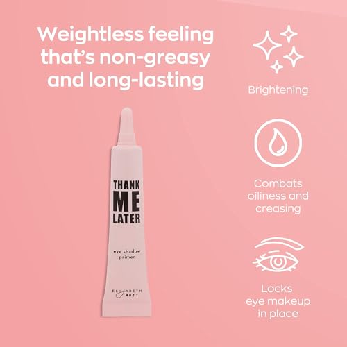 Elizabeth Mott Bundle : Color Correcting Face Primer, Eye Shadow Primer & 3-in-1 Dewy Setting Spray - Neutralizes Redness, Long-Lasting, Hydrating Makeup Set
