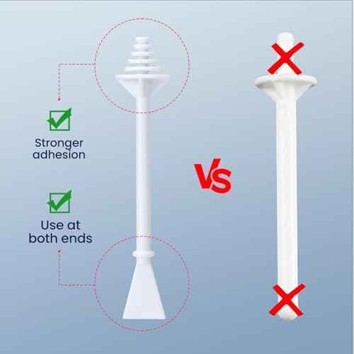 SUERBEATY 60 Pcs Nose Wax Sticks, Hair Wax Applicator with Disposable Spatulas for Nostril Cleaning, Ear Face Hair Removal for Men Women, Painless