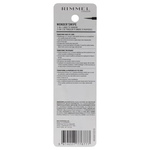 Rimmel Wonder Swipe 2-in-1 Eyeliner Shadow - 012 Kha-Ching