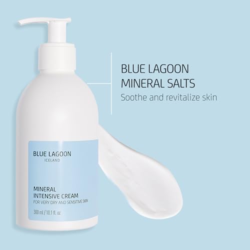 Blue Lagoon Mineral Intensive Cream - Rich Moisturizer for Dry Skin - 300ML