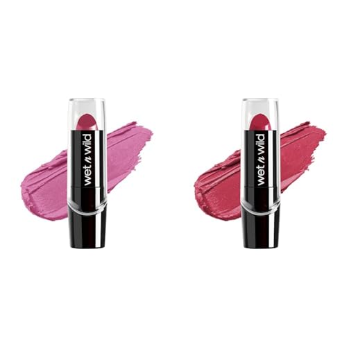 Wet n Wild Silk Finish Lipstick Duo - Hydrating, Vegan