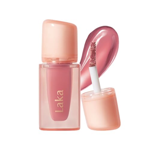 Laka Jelling Nude Gloss Mini - Sheer Hydrating Lip Oil, 1.9g