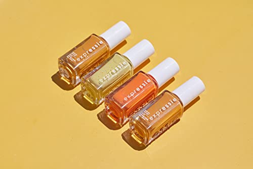 Essie expressie, Quick-Dry Nail Polish, 8-Free Vegan, Electric Orange, Bearer Of Rad News, 0.33 fl oz