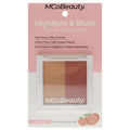 MCoBeauty Highlight & Blush Duo - Two-Toned Powder, 0.35 oz