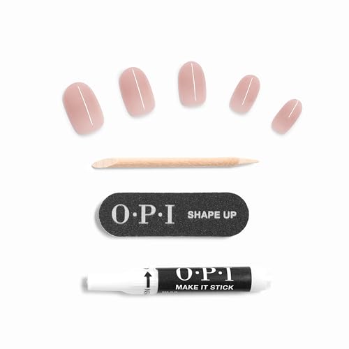 OPI On Point Press-On Nails Neutral | 30 Count with Nail Glue