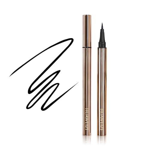 Liquid Eyeliner 2 Pack - Black Matte, Ultra Fine Tip, Waterproof