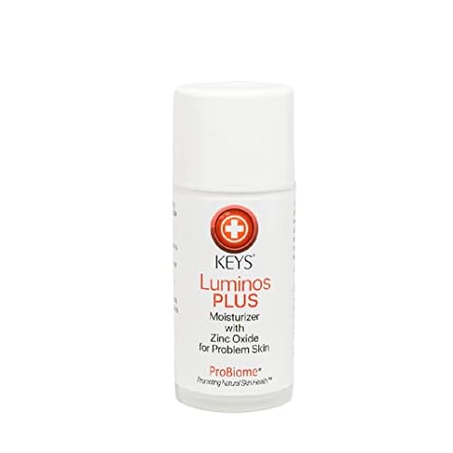 Keys Luminos PLUS with Zinc Oxide- Natural Sun Protection Lotion, ProBiome Daily Moisturizer for Problem Skin - Hypoallergenic, Makeup-Friendly Application - Protects & Nourishes All Skin Types, 100ML