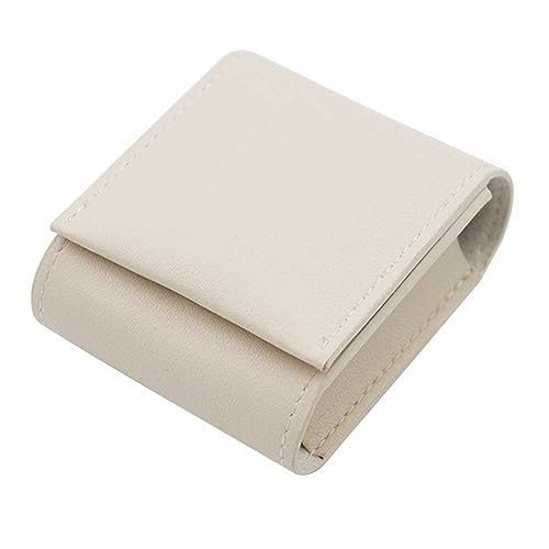 Teensery Leather Lipstick Case with Mirror & Snap Closure