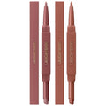 LANGMANNI 2-in-1 Lipstick & Lip Liner Set, 6 Dual-End Lip Duos