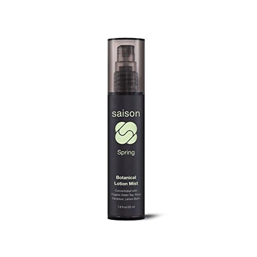 Saison¢ç Spring Botanical Lotion Mist | Organic, Natural, Vegan & Cruelty Free Beauty | Good for Normal Skin