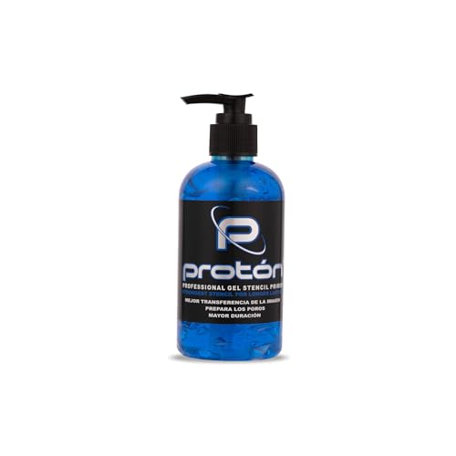 Tattoo Stencil Primer Gel - Long Lasting & Smudge Proof, 8oz Blue