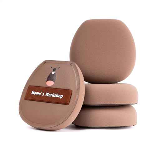 Makeup Sponges,Blender Sponges,Lychee Pattern Leather, Ultra Soft Bouncy Blender for Liquid Foundation, Rubycell, Perfect for Nose Wing & Under Eye,Travel Friendly & Reusable.2PCS