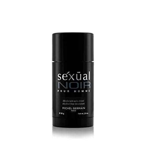 Michel Germain Sexual Noir Pour Homme Eau de Toilette Spray, Top Notes of Italian Bergamot, Crisp Grapefruit, Cardamom, Mysterious Dark Natural Oils