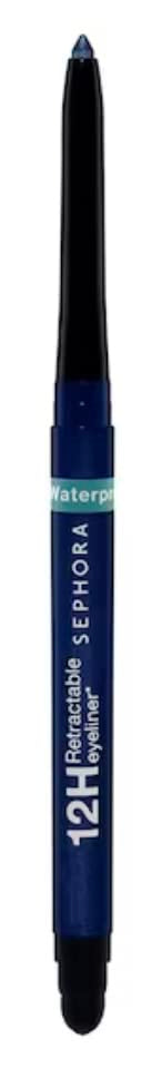 SEPHORA COLLECTION Waterproof 12HR Retractable Eyeliner Pencil 19- Shimmer Navy