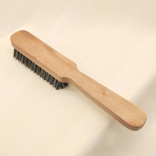 SUNBIRD Men's Beard Brush with Boar Bristles, Soft Beard Brush for Styling & Daily Grooming, Slick Back Hair Brush for Smooth & Shiny Hair, 3 Models to Choose From